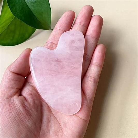 Naturel Gua Sha en jade