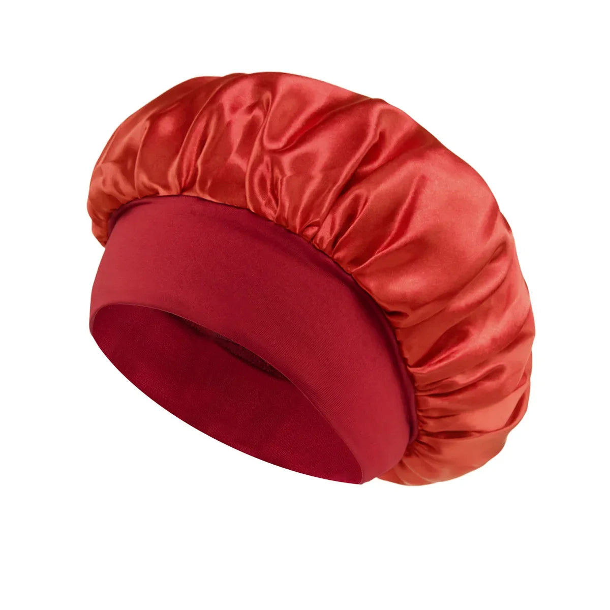 Un bonnet en satin